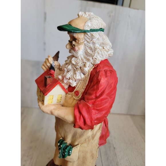 Midwest imports wind up Santa Claus toymaker Xmas figure decor - Picture 10 of 11